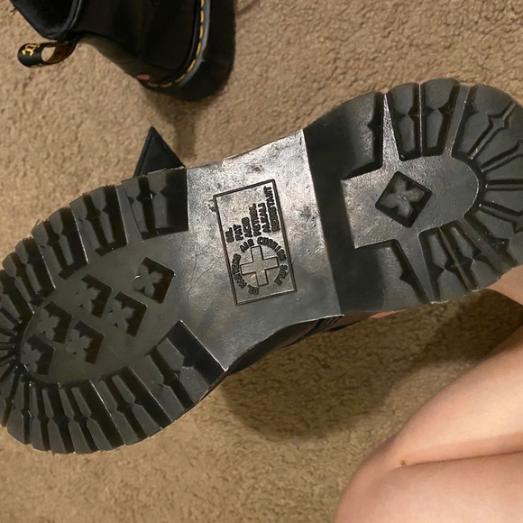 Doc Marten x Lazy Oaf Heart Buckle Boot - Picture 10 of 11